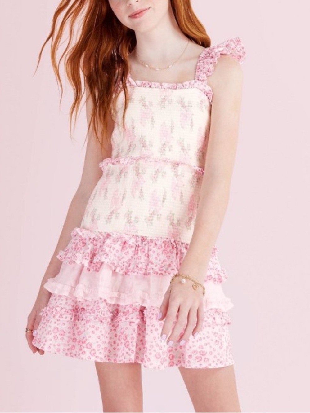 LoveShackFancy x Target Evie Ruffle Dress